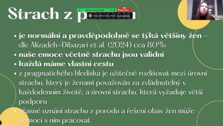 Strach z porodu – náhled